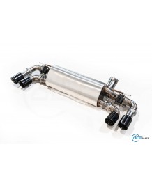 Echappement inox DCE PARTS pour BMW 545e G30 (2020-2023)- Silencieux à valves 4 Sorties