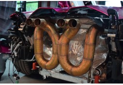 Silencieux d'échappement Inox RACE QUICKSILVER pour LAMBORGHINI REVUELTO