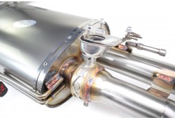 Echappement sport inox QUICKSILVER pour BMW i8 (2014-2020)-Silencieux à valves