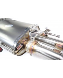 Echappement sport inox QUICKSILVER pour BMW i8 (2014-2020)-Silencieux à valves