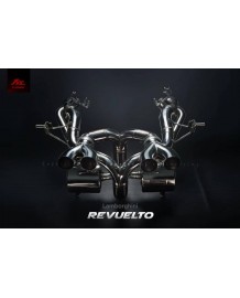 Silencieux d'échappement Inox à valves FI EXHAUST pour LAMBORGHINI Revuelto