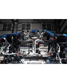 Silencieux d'échappement Inox à valves FI EXHAUST pour LAMBORGHINI Revuelto