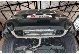Echappement inox RAGAZZON pour VW Golf 8 1.5 TSI / 1.5 TFSIe 150Ch (12/2019+)- Ligne Fap-Back look GTI