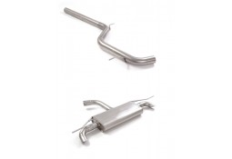 Echappement inox RAGAZZON pour VW Golf 8 1.5 TSI / 1.5 TFSIe 150Ch (12/2019+)- Ligne Fap-Back