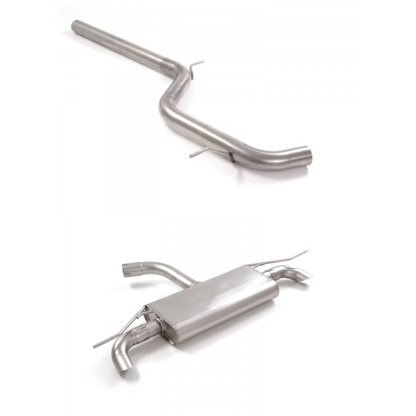 Echappement inox RAGAZZON pour VW Golf 8 1.5 TSI / 1.5 TFSIe 150Ch (12/2019+)- Ligne Fap-Back
