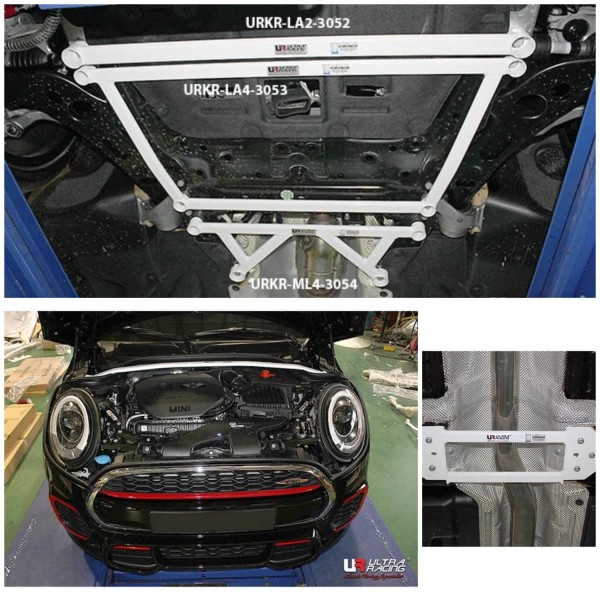 Ensemble Barres anti-rapprochement/renfort ULTRA RACING pour Mini Cooper S / JCW F56 (2015-2023)