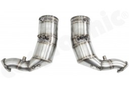 Downpipe Catalyseurs/Filtres à particules Sport CARGRAPHIC pour Porsche Cayenne V8 GTS + Turbo S E-Hybride 4.0l E3.2 9YB (2024+)