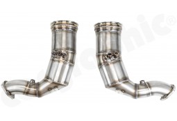 Downpipe Catalyseurs/Filtres à particules Sport CARGRAPHIC pour Porsche Cayenne V8 GTS + Turbo S E-Hybride 4.0l E3.2 9YB (2024+)