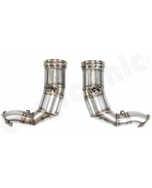 Downpipe Catalyseurs/Filtres à particules Sport CARGRAPHIC pour Porsche Cayenne V8 GTS + Turbo S E-Hybride 4.0l E3.2 9YB (2024+)