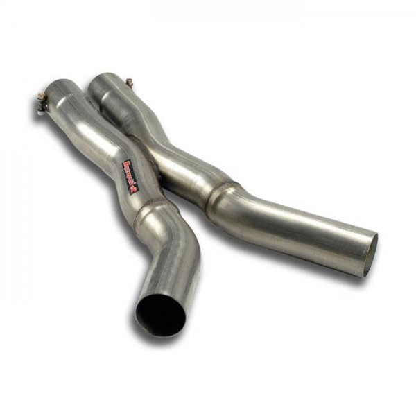 Echappement X-Pipe inox SUPERSPRINT pour Mercedes CLS55 AMG C219 (2004-2006)