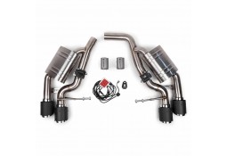 Silencieux d'échappement Inox à valves FABSPEED pour PORSCHE Macan S GTS TURBO (2015+)(2019+)(2022+)