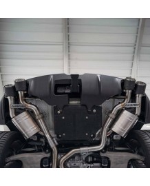 Silencieux d'échappement Inox à valves FABSPEED pour PORSCHE Macan S GTS TURBO (2015+)(2019+)(2022+)