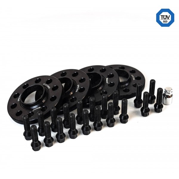 4 Elargisseurs de voie 10/12.5/15mm pour BMW M5 G90 G99 4 Elargisseurs de voie 10/12.5/15mm pour BMW M5 G90 G99