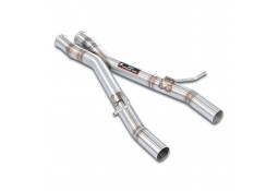 Echappement X-Pipe inox SUPERSPRINT pour Mercedes SLK 55 AMG R172 (2012-2015)