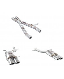 Echappement inox SUPERSPRINT pour Mercedes SLK 55 AMG R172 (2012-2015) - Ligne Cat-Back
