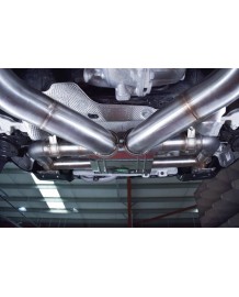 Echappement sport inox QUICKSILVER pour Land Rover DEFENDER OCTA 110 P635 V8 (2025+)-Ligne FAP-Back à valves