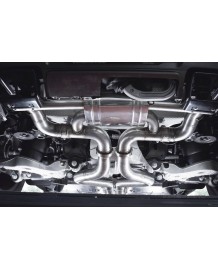 Echappement sport inox QUICKSILVER pour Land Rover DEFENDER OCTA 110 P635 V8 (2025+)-Ligne FAP-Back à valves