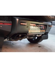 Echappement sport inox QUICKSILVER pour Land Rover DEFENDER OCTA 110 P635 V8 (2025+)-Ligne FAP-Back à valves