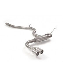 Ligne d'échappement inox Cat-Back RAGAZZON pour AUDI A3 8V 2.0 TDI 150/180Ch Sportback Quattro (2012-2018)