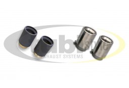 Echappement TUBI STYLE pour Alfa Roméo Stelvio Quadrifoglio 951 (2016-2018) - Ligne Cat-back à valves