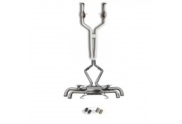 Echappement TUBI STYLE pour Alfa Roméo Stelvio Quadrifoglio 951 (2016-2018) - Ligne Cat-back à valves