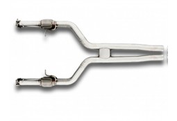 Echappement TUBI STYLE pour Alfa Roméo Stelvio Quadrifoglio 951 (2016-2018) - Ligne Cat-back à valves