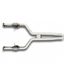 Echappement TUBI STYLE pour Alfa Roméo Stelvio Quadrifoglio 951 (2016-2018) - Ligne Cat-back à valves