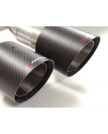 Echappement RAGAZZON pour Alfa Roméo Stelvio Quadrifoglio 2,9T V6 (2017-2019) - Ligne Cat-Back à valves