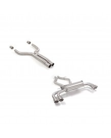 Echappement RAGAZZON pour Alfa Roméo Stelvio Quadrifoglio 2,9T V6 (2017-2019) - Ligne Cat-Back à valves
