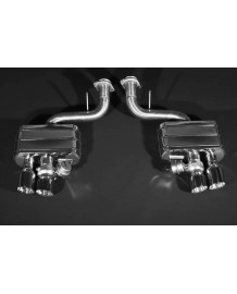 Echappement inox CAPRISTO pour Ferrari 599 GTB - Silencieux à valves + Suppression catalyseurs secondaires