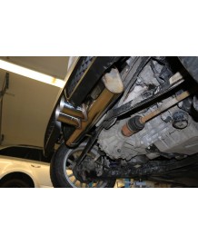 Echappement FOX SMART Coupé FORTWO 1.0 61/70Ch C451(2010-2014) -Silencieux look BRABUS