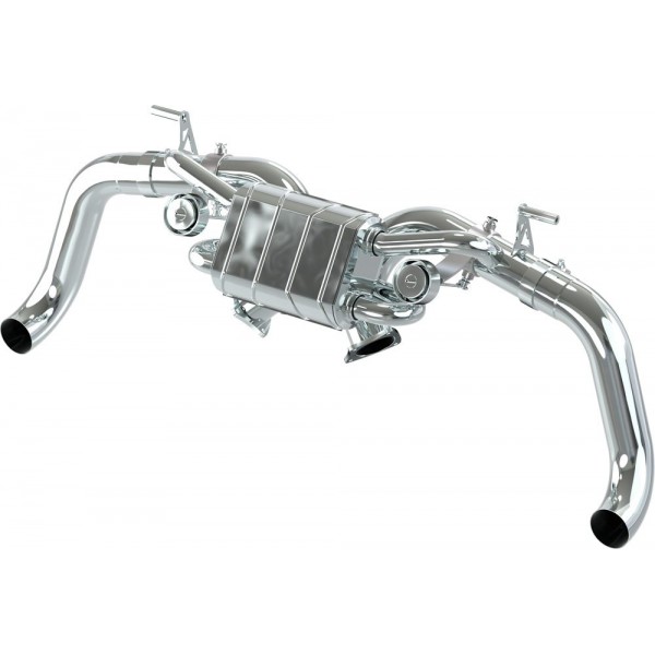 Silencieux d'échappement inox à valves CAPRISTO pour AUDI R8 V10 4S FAP (02/2019+)(homologué) Silencieux d'échappement inox à valves CAPRISTO pour AUDI R8 V10 4S FAP (02/2019+)(homologué)