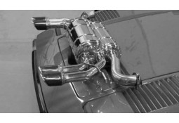 Echappement inox CAPRISTO pour FERRARI Mondial 3.2 - Ligne avec suppression catalyseurs à valves