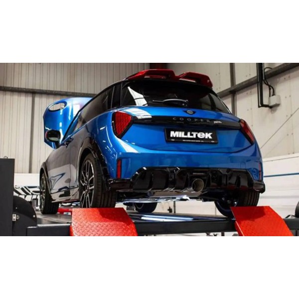 Ligne d'échappement inox Fap-Back MILLTEK pour MINI Cooper JCW F66 231Ch 2.0T (2024+)