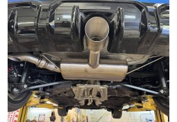 Ligne d'échappement inox Fap-Back MILLTEK pour MINI Cooper JCW F66 231Ch 2.0T (2024+)