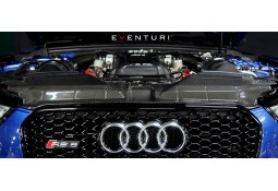 Couvre radiateur Carbone EVENTURI pour AUDI RS5 B8 Facelift