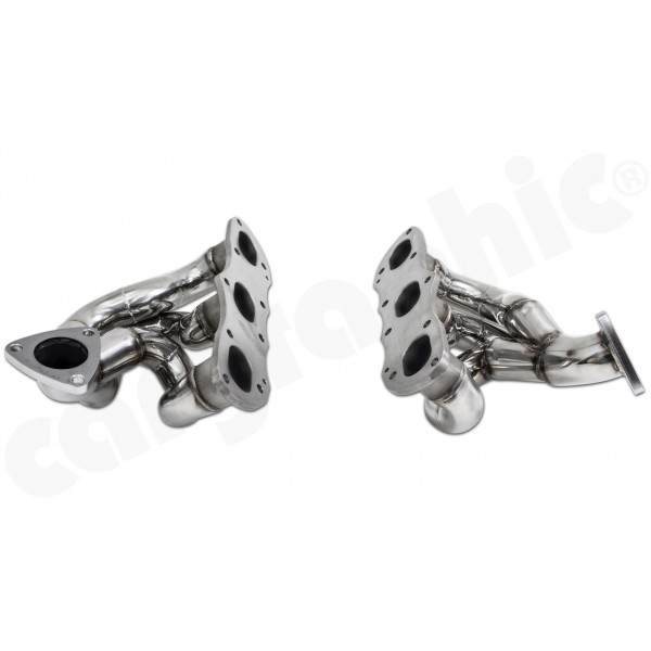 Collecteurs Inox CARGRAPHIC pour Porsche 991.1 / 991.2 Turbo / Turbo S