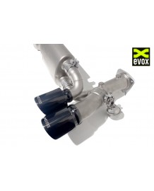 Echappement EVOX Porsche 911 Turbo (991) - Ligne Turbo-Back à valves (2011+)