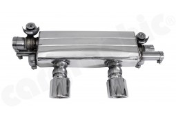 Echappement CARGRAPHIC Porsche 991.2 Carrera +4 +S +GTS 3,0T PSE avec FAP (2019+)- Silencieux à valves + Catalyseurs/FAP sport