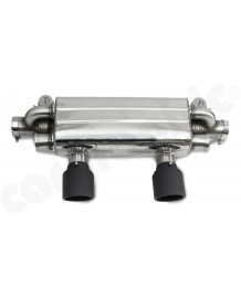 Echappement CARGRAPHIC Porsche 991.2 Carrera +4 +S +GTS 3,0T PSE avec FAP (2019+)- Silencieux à valves + Catalyseurs/FAP sport