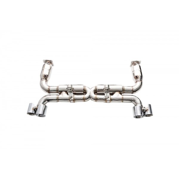 Echappement inox IPE INNOTECH pour Porsche 997.2 Turbo -Silencieux à valves + Suppression catalyseurs Echappement inox IPE INNOTECH pour Porsche 997.2 Turbo -Silencieux à valves + Suppression catalyseurs