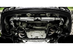 Echappement inox IPE INNOTECH pour Porsche 997.2 Turbo -Silencieux à valves + Suppression catalyseurs