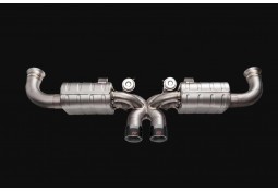 Echappement inox IPE INNOTECH pour Porsche 997 GT3 - Silencieux à valves
