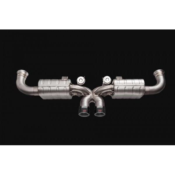 Echappement inox IPE INNOTECH pour Porsche 997 GT3 - Silencieux à valves