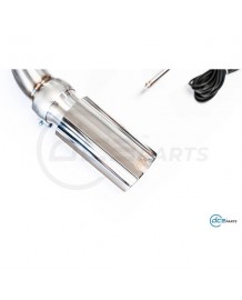 Echappement inox DCE PARTS pour BMW 420i 430i G22 G26 B48 (2020-2024) - Silencieux à valves