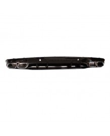 Diffuseur look C63S AMG pour Mercedes Classe C C205 Coupé Pack AMG (2014-2020)