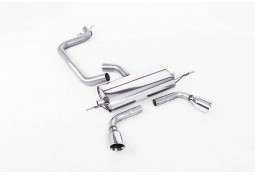 Ligne d'échappement Cat-Back MILLTEK pour AUDI TT 8J 2,0 TFSI MK2 2WD (2006-2011)