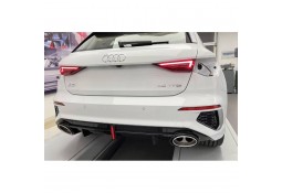 Diffuseur + Embouts look RS3 8Y pour Audi A3 S-line 8Y Sportback / Berline (2020-2024)