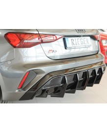 Diffuseur arrière pour AUDI A3 8Y Sportback S-Line Facelift (2025+)