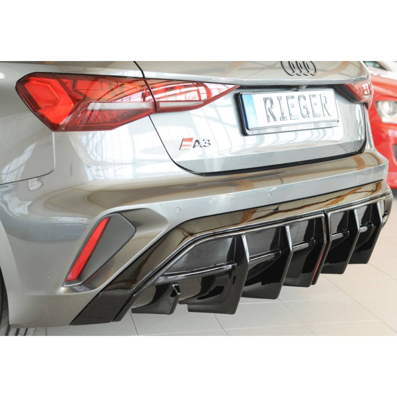 Diffuseur arrière pour AUDI A3 8Y S-Line Facelift (2025+)-SupRcars®